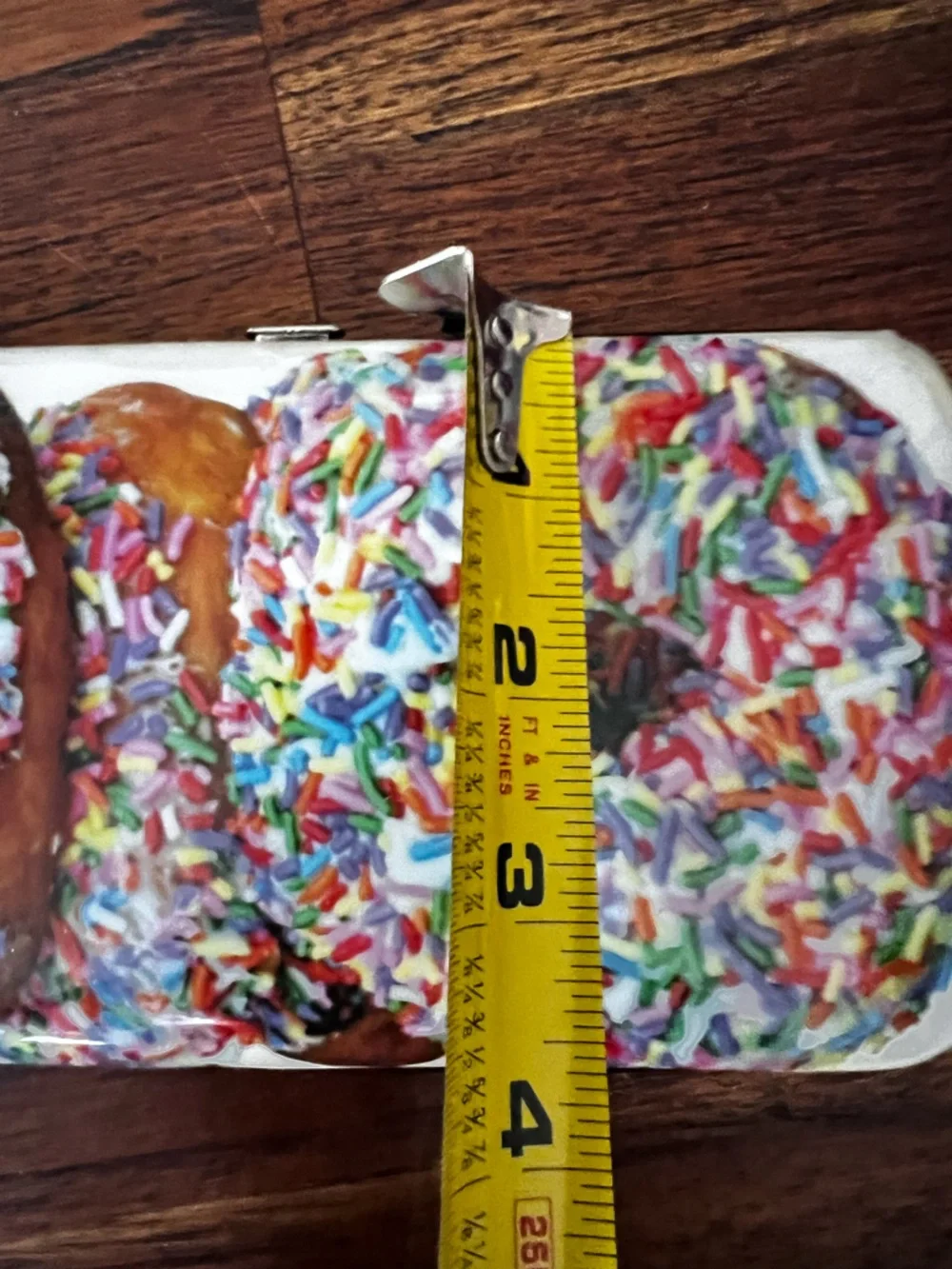 Donut Sprinkle Kiss Lock Wallet – Fun & Colorful